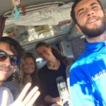 Surfing in Arrifana with some italian friends